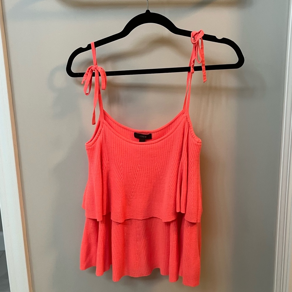 J crew spaghetti strap top